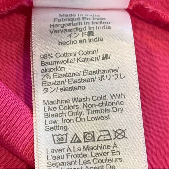 J Crew Factory Sleeveless Ruffle Top in Wild Berry Pink Size Small - Picture 10 of 13